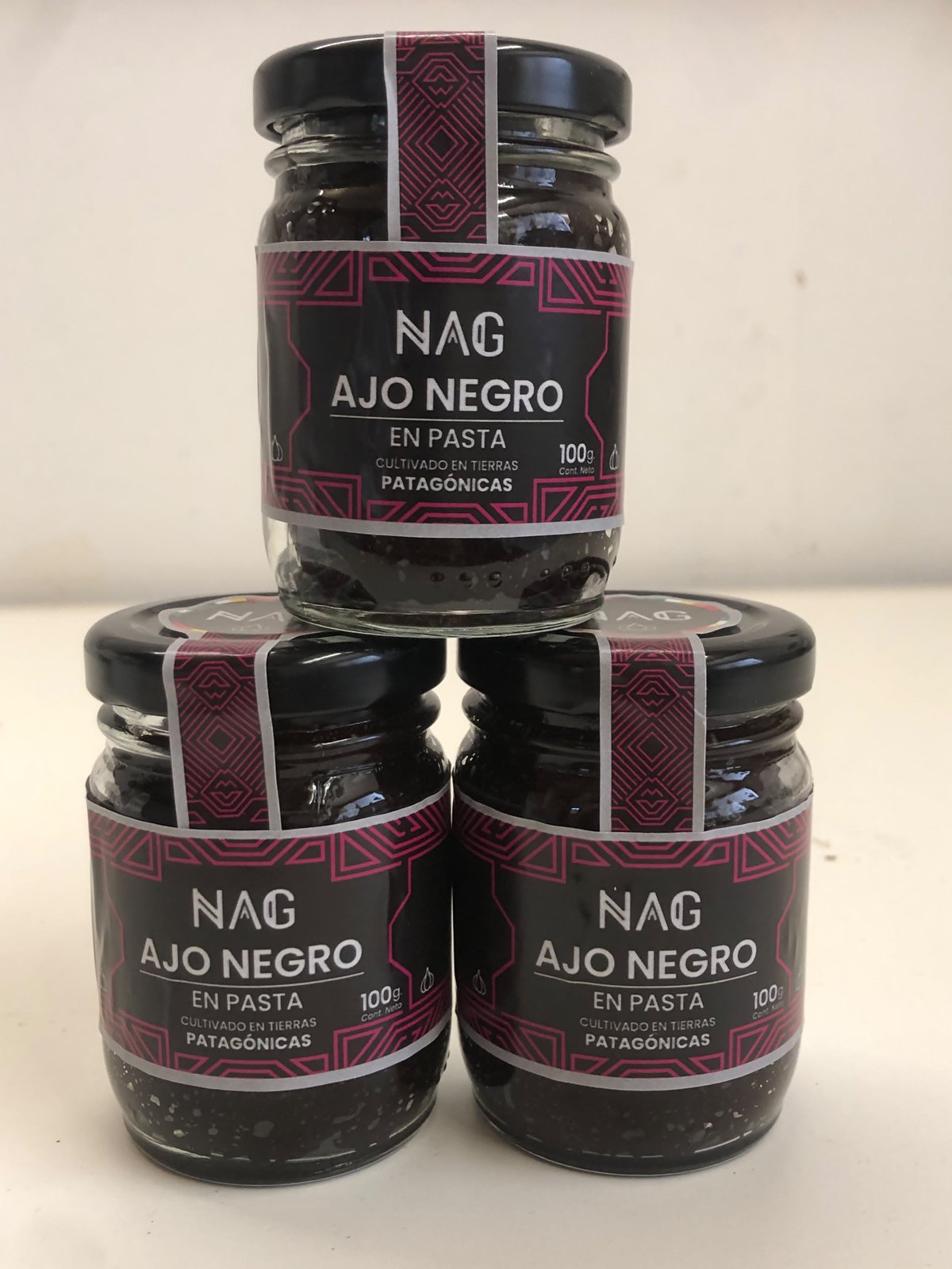 Pack x3 — Ajo Negro 100 g